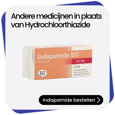 Indapamide alternatief Hydrochloorthiazide