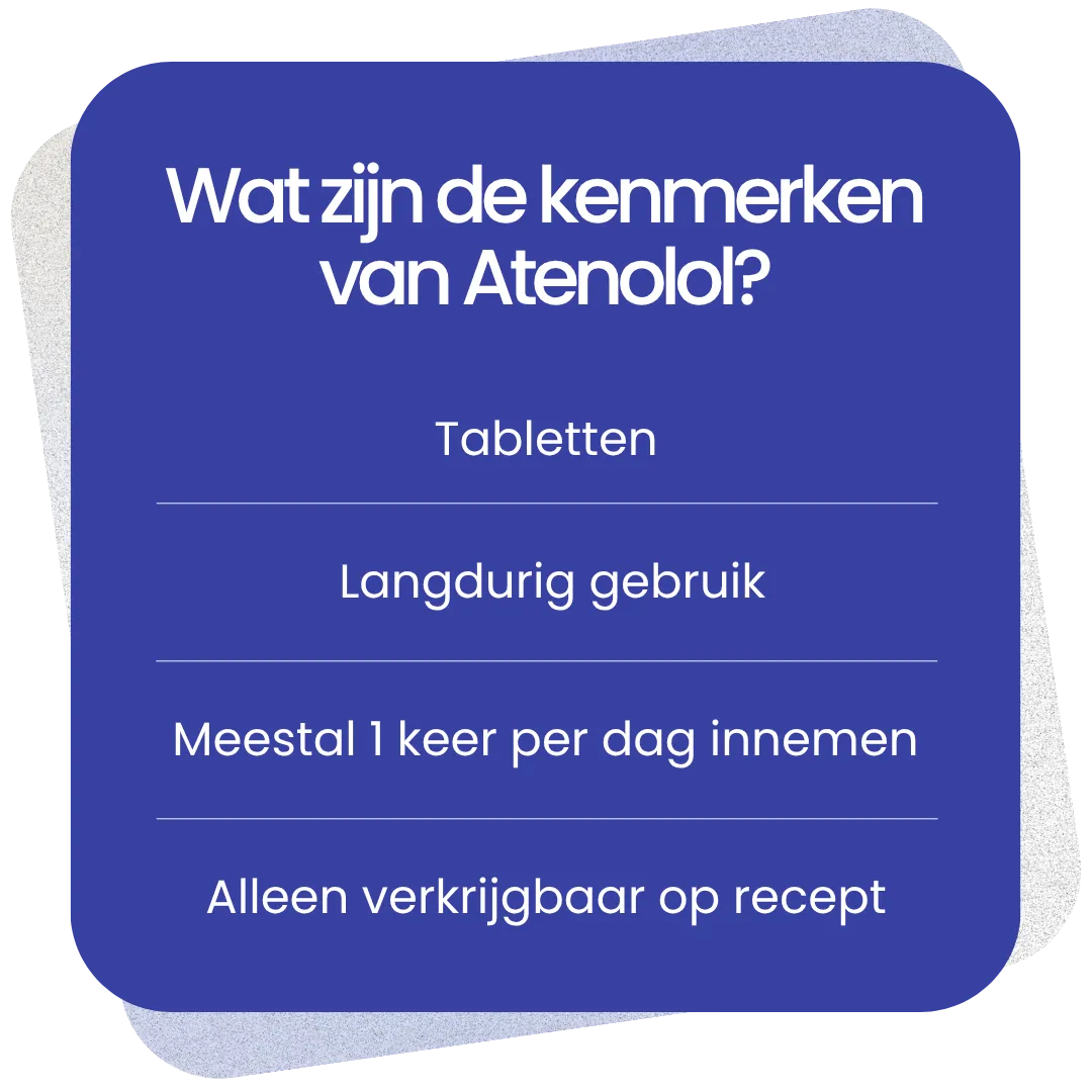 Kenmerken van Atenolol