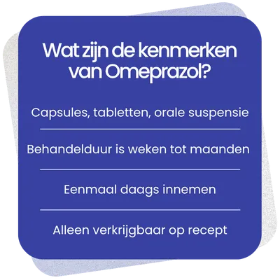 Kenmerken van Omeprazol