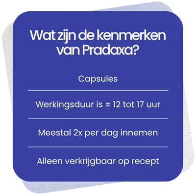 Kenmerken van Pradaxa