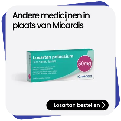 Losartan alternatief Micardis