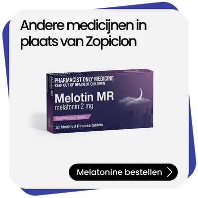 Melatonine alternatief Zopiclon