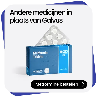 Metformine alternatief Galvus