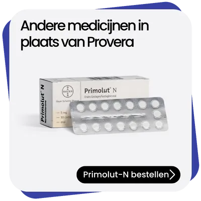 Primolut-N alternatief Provera