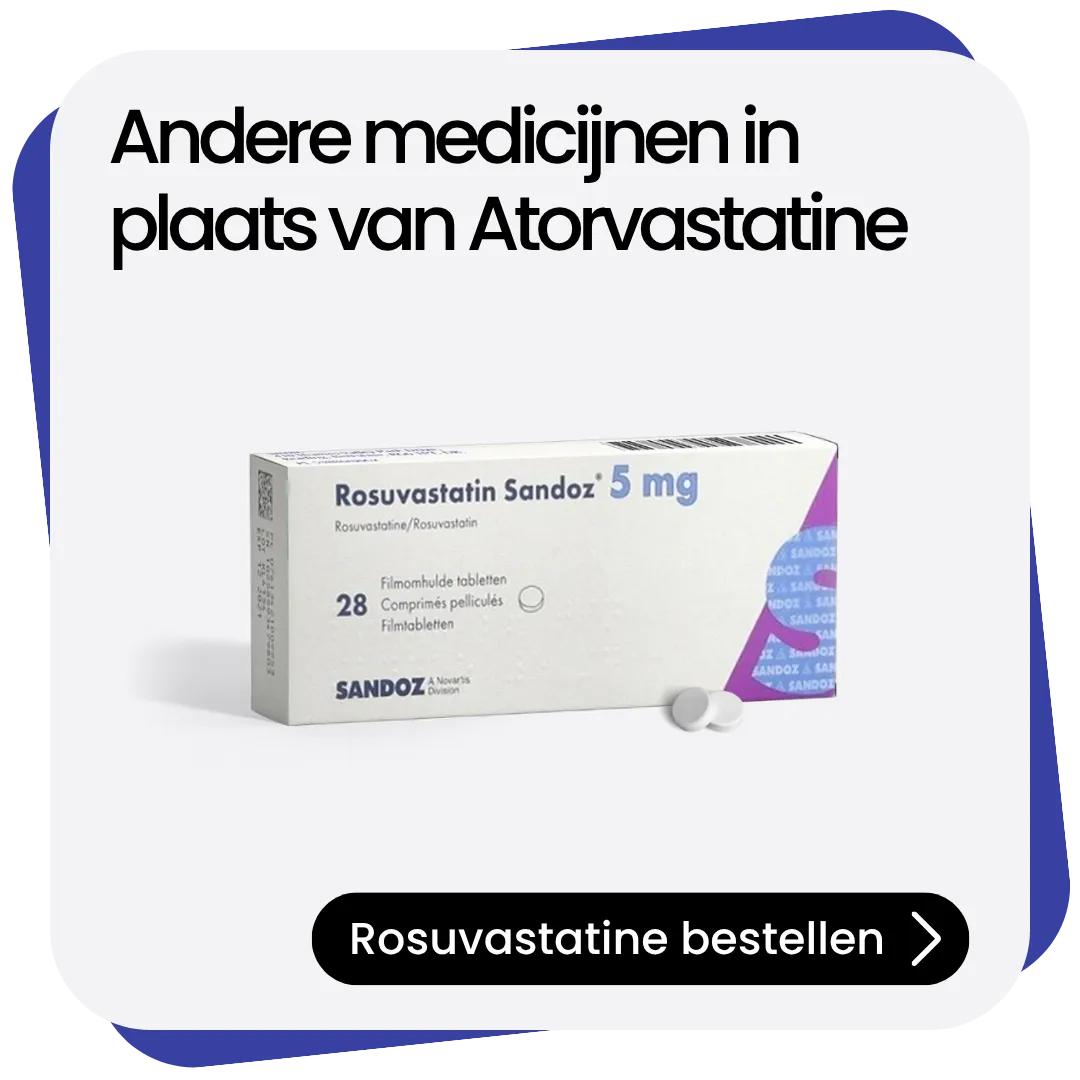 Rosuvastatine alternatief Atorvastatine