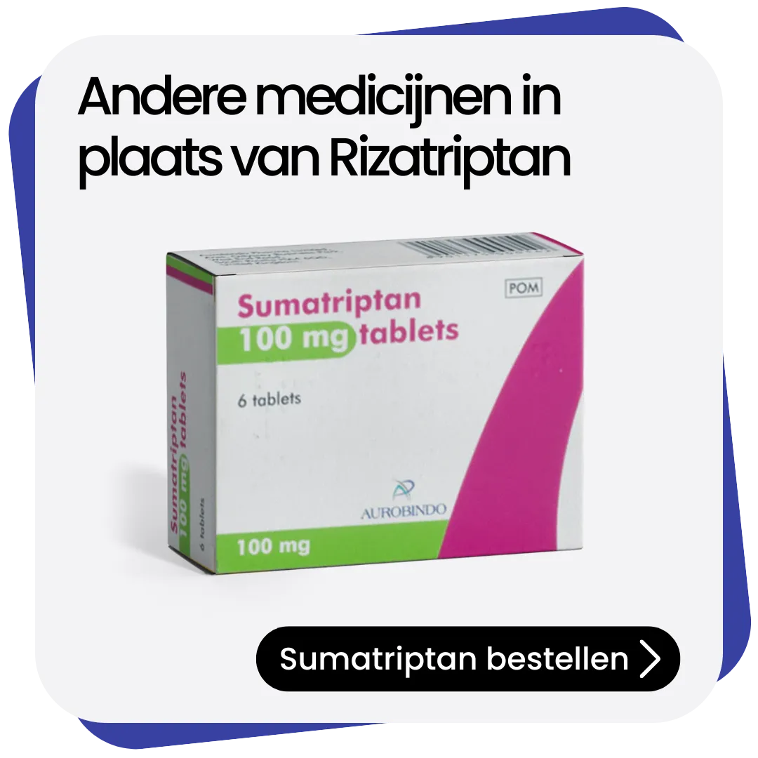 Sumatriptan alternatief Rizatriptan