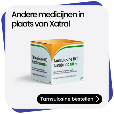 Tamsulosine alternatief Xatral