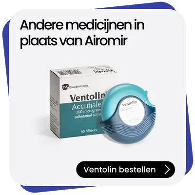 Ventolin alternatief Airomir
