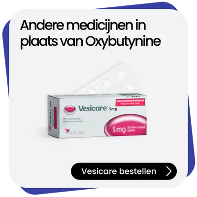 Vesicare alternatief Oxybutynine