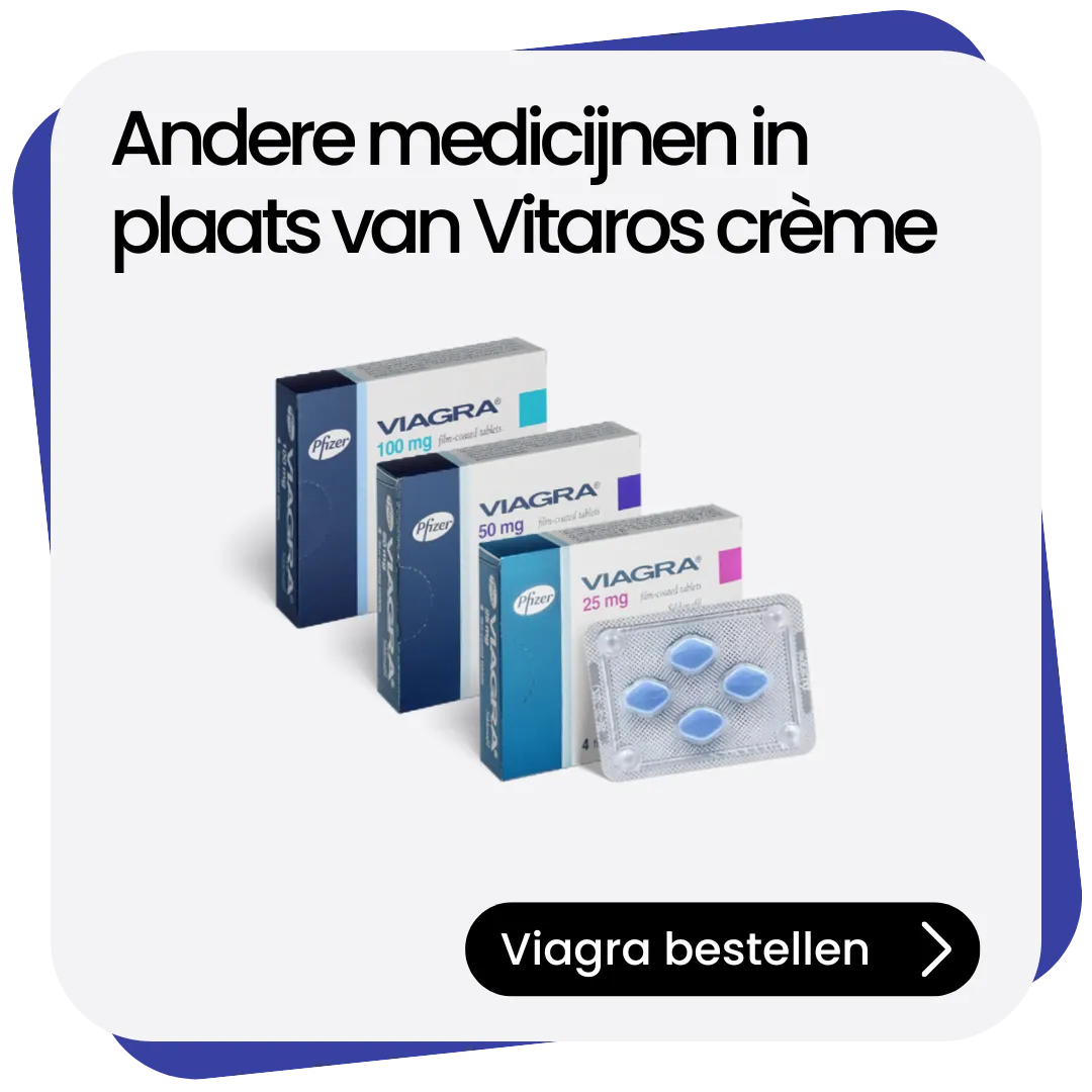 Viagra alternatief Vitaros crème