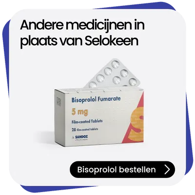 Bisoprolol alternatief Selokeen