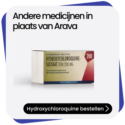 Hydroxychloroquine alternatief Arava