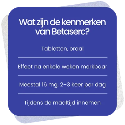 Kenmerken van Betaserc