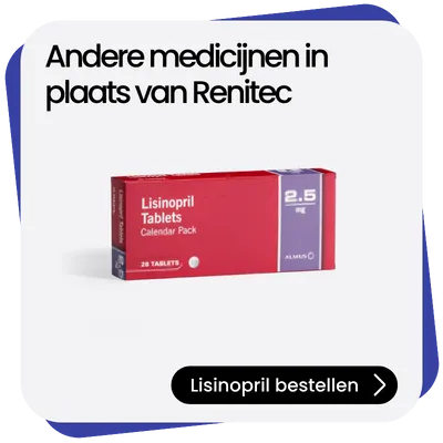 Lisinopril alternatief Renitec