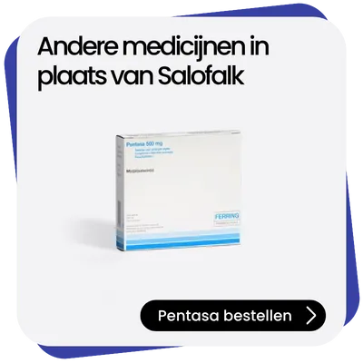 Pentasa alternatief Salofalk
