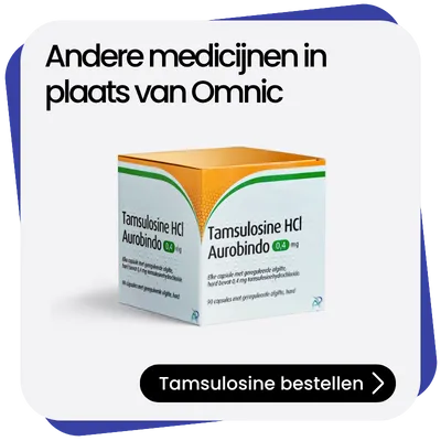 Tamsulosine alternatief Omnic