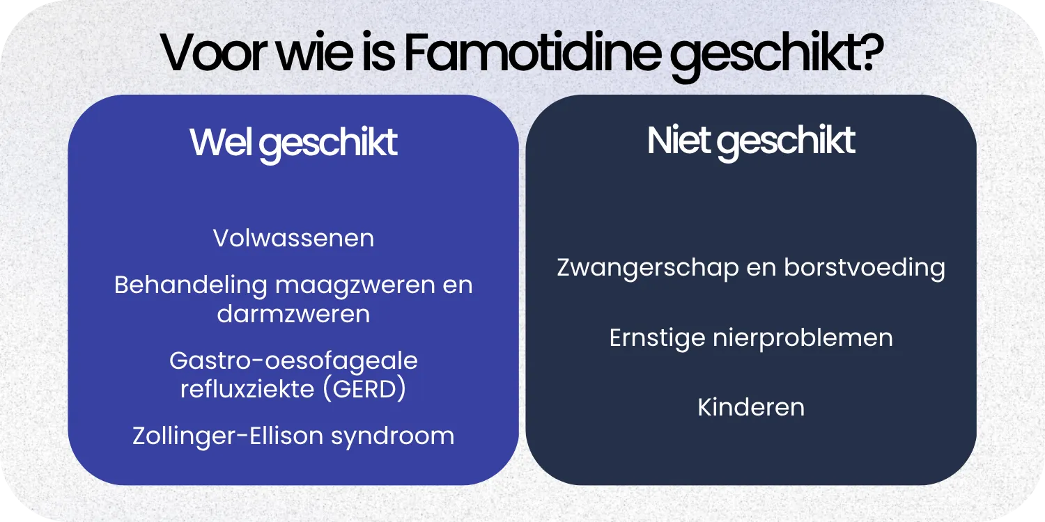 Geschikt Famotidine