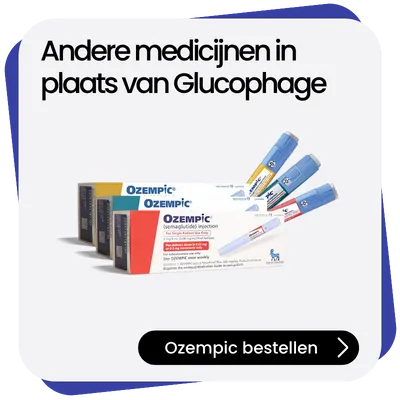 Ozempic alternatief Glucophage