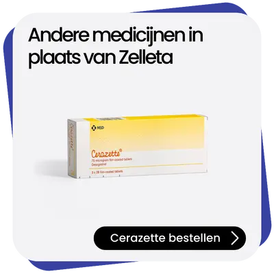 Cerazette alternatief Zelleta