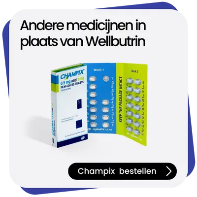 Champix alternatief Wellbutrin