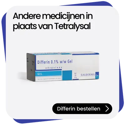 Differin alternatief Tetralysal