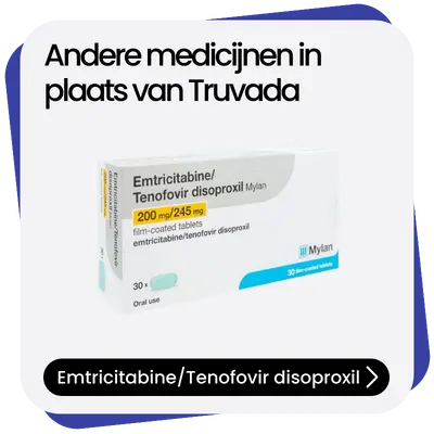 EmtricitabineTenofovir disoproxil alternatief Truvada