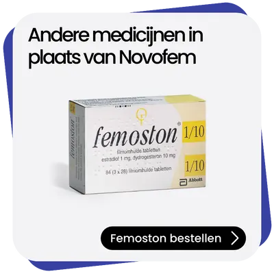 Femoston alternatief Novofem