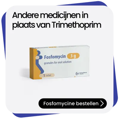Fosfomycine alternatief Trimethoprim