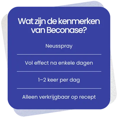 Kenmerken van Beconase