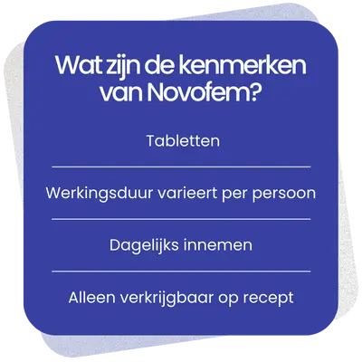 Kenmerken van Novofem