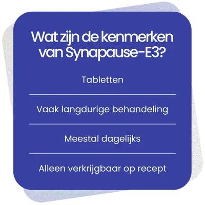 Kenmerken van Synapause-E3