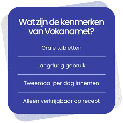 Kenmerken van Vokanamet