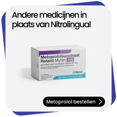 Metoprolol alternatief Nitrolingual
