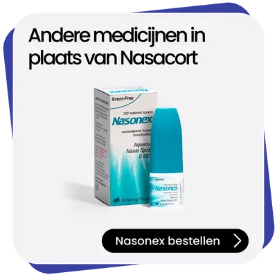 Nasonex alternatief Nasacort