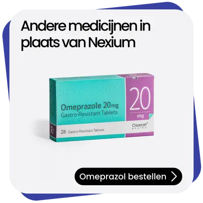 Omeprazol alternatief Nexium