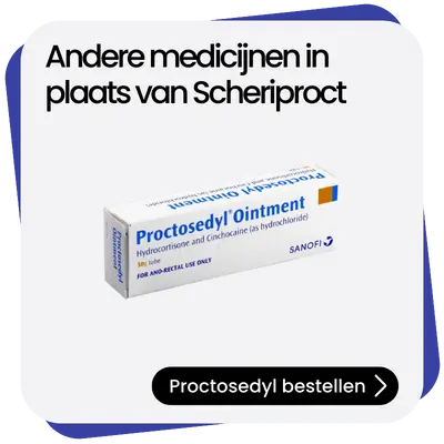 Proctosedyl alternatief Scheriproct