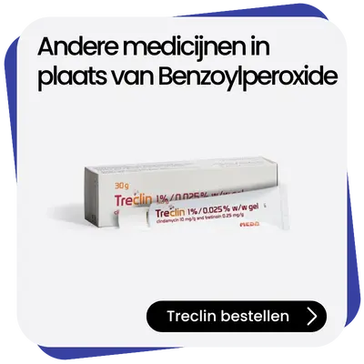 Treclin alternatief Benzoylperoxide