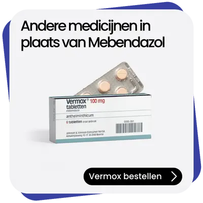 Vermox alternatief Mebendazol