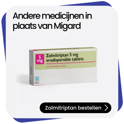 Zolmitriptan alternatief Migard